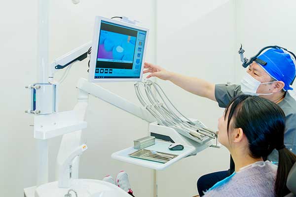 歯科医師によるチェック